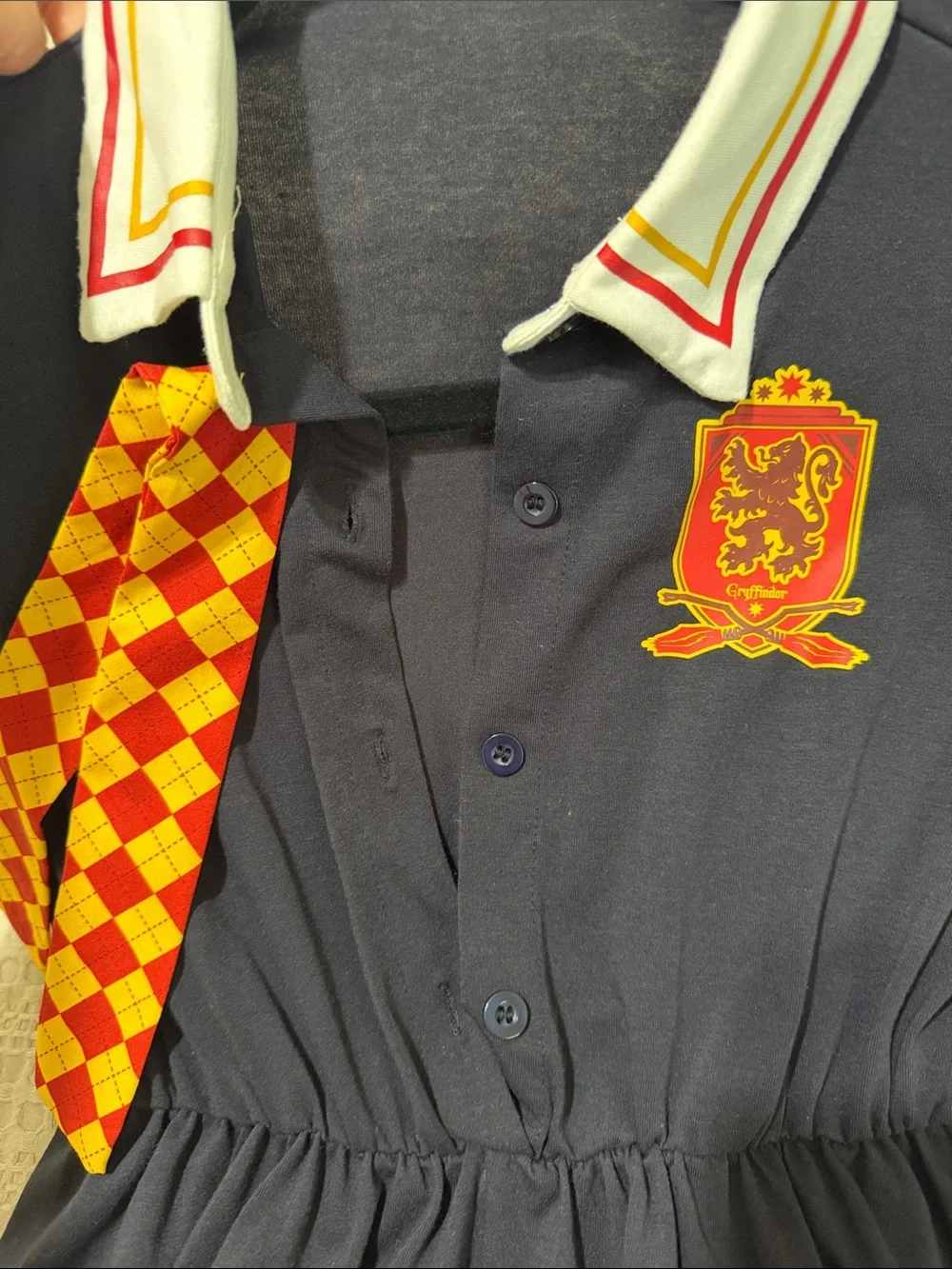 EUC Sz 10 Girls Qty 2 Harry Potter Gryffindor Dresses